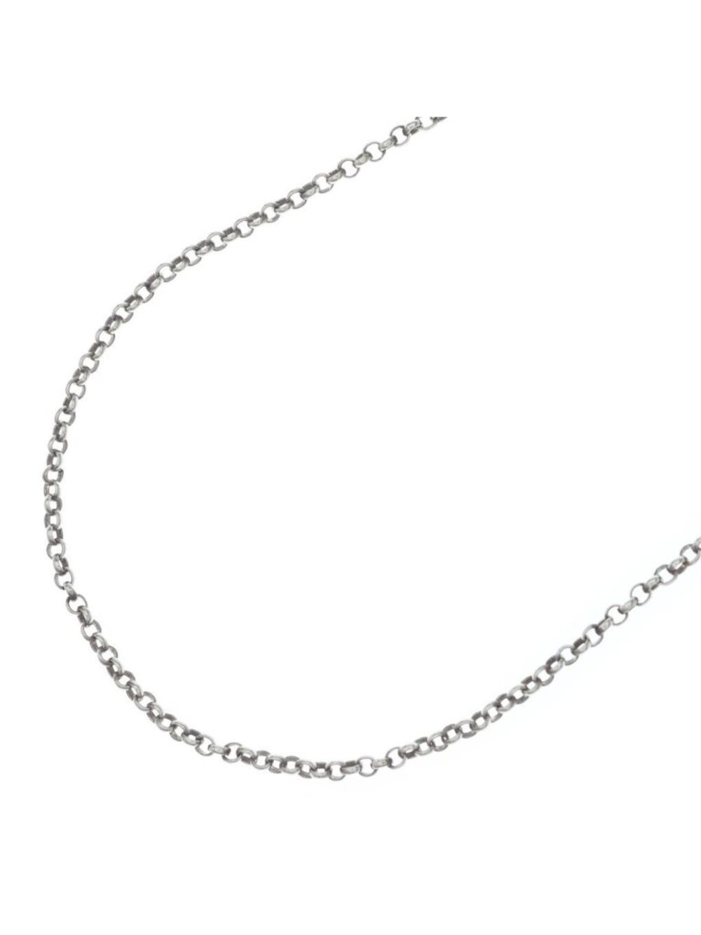 Chrome Hearts Neckchain Roll Chain Necklace Silver